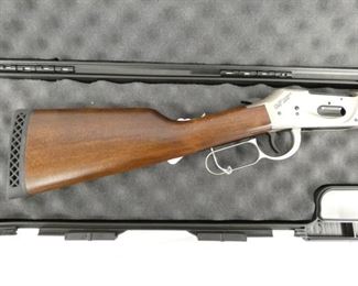 VIEW 2 NICKEL LEVER ACTION W/ HARD CASE