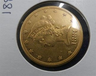 VIEW 3 1884 GOLD $10