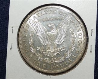 VIEW 4 SIDE 2 MORGAN SILVER DOLLAR
