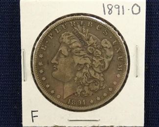 1891 O (F) MORGAN SILVER DOLLAR