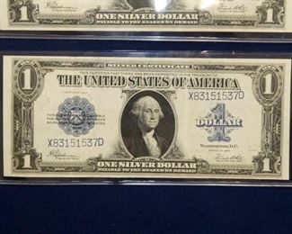 VIEW 3 $1 SILVER CERTIFICATES