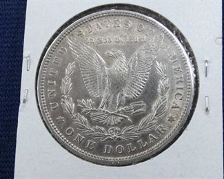 VIEW 3 SIDE 2 1879 MORGAN UNC