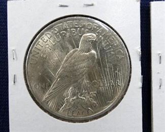 VIEW 5 SIDE 2 PEACE SILVER DOLLAR