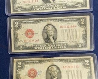 VIEW 3 1928 $2 RED SEALS