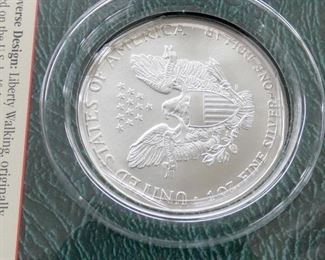 VIEW 4 SIDE 2 SILVER AMERICAN EAGLE