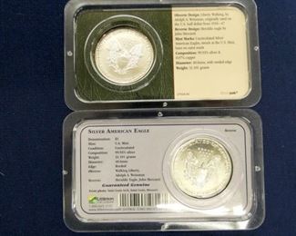 VIEW 4 SIDE 2 SILVER EAGLES