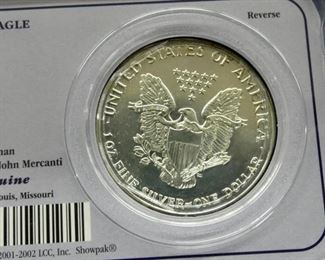 VIEW 6 SIDE 2 SILVER EAGLE