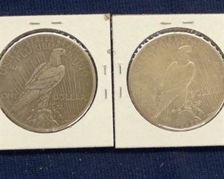 VIEW 4 SIDE 2 PEACE SILVER DOLLARS