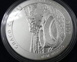 VIEW 4 SIDE 2 5 OZ SILVER ROUND 2012