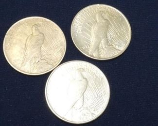 VIEW 3 SIDE 2 PEACE SILVER DOLLARS