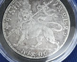VIEW 4 SIDE 2 1895 ETHEIOPIA COIN