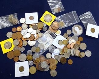 2LBS MISC. FOREIGN COINS