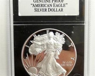 2013 SILVER AMERICAN EAGLE WEST POINT 