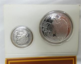 VIEW 5 SET OF 2 COINS 