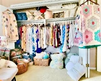 Quilts, afghans, chenille, so much!