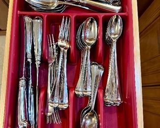 Lenox Williamsburg Royal Scroll flatware, 54 pc.