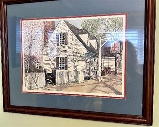 Colonial Williamsburg prints by Terrence Coffman.