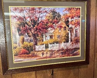 Gary Shepard signed artwork.