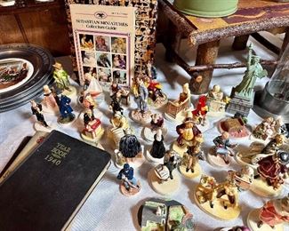 Huge collection of Sebastian Miniatures figurines.
