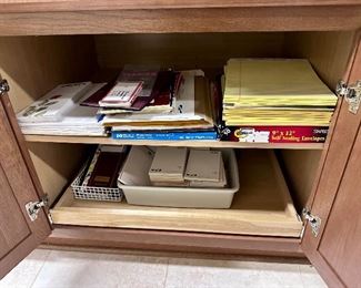 More office supplies.