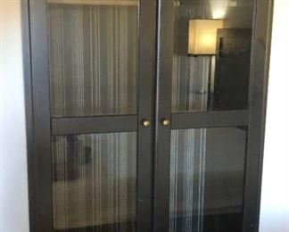 Modern Black Clothing Armoire