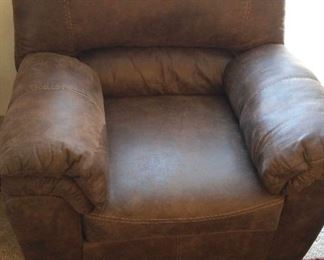 Ashley Faux Leather Chair