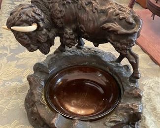 Armor bronze ashtray