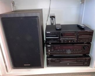 stereo equipment (mostly Kenwood)