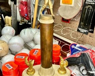 1955 Western Auto baseball trophy