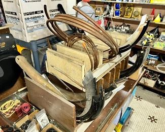 Vintage bike fenders and rack