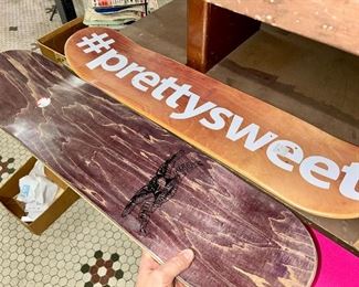 Anti Hero and Jesus Fernandez skateboard decks