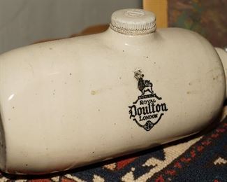 Vintage Royal Doulton crock decanter