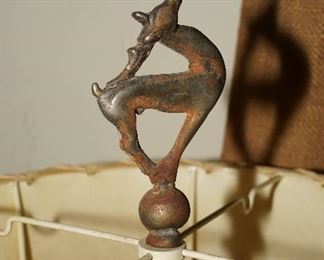 Deer finial