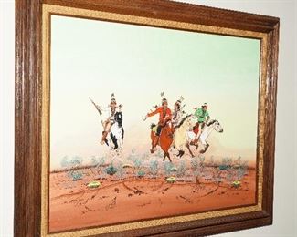 Native American painting by B. Yazz