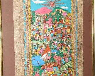 Folk art painting