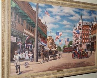 Treasure Valley Celebration is the name of this painting by James A Spurlock