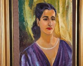 Portrait painting by Don Ruffin