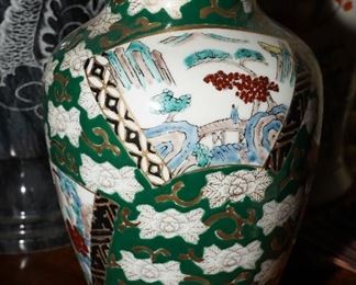 Gold Imari vase