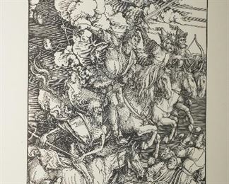Vintage etching by Albrecht Durer