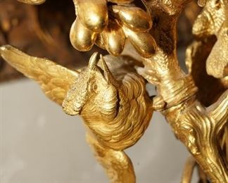 This piece stands about 2ft tall and is crazy heavy