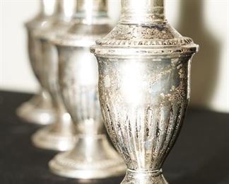 Sterling salt & pepper shakers