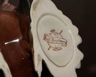 Ball Brothers rooster & hen