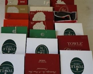 Towle Sterling Ornaments
