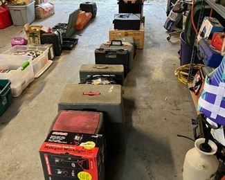 Lots of power and hand tools