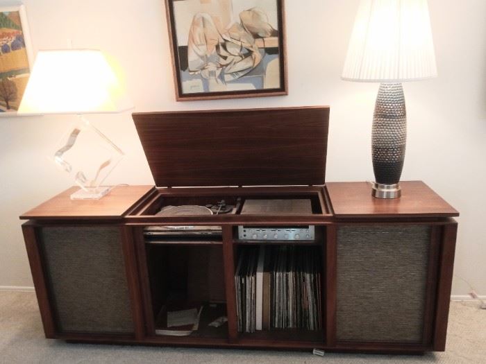 Mid Century stereo console 
