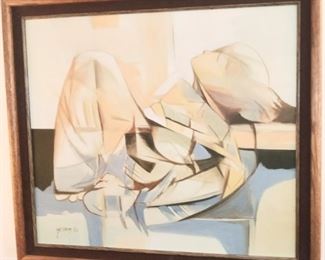 Original Hessam Abrishami oil painting