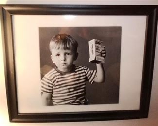 Original Howard Zieff silver gel Kellogg advertising photo, circa 1960's