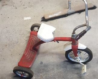 TRICYCLE IN GARAGE