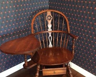 Antique two drawer desk. One of a kind prototype.