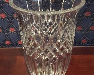 Waterford Crystal vase.